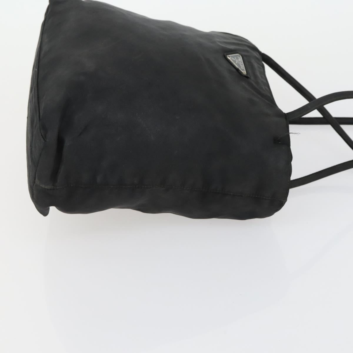PRADA Hand Bag Nylon 3 Set Black Auth 151495