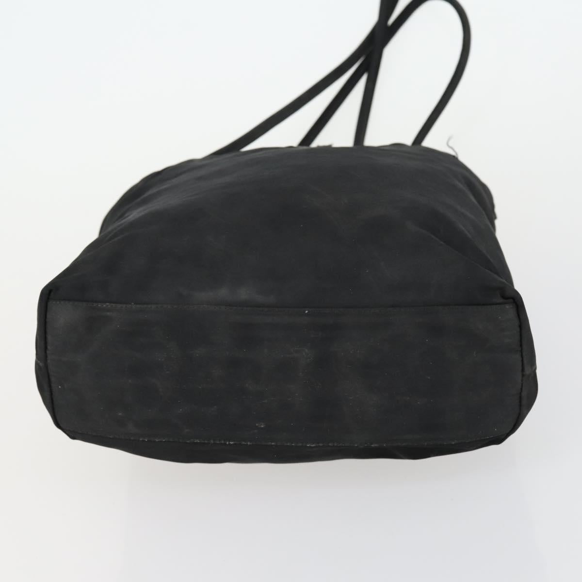 PRADA Hand Bag Nylon 3 Set Black Auth 151495