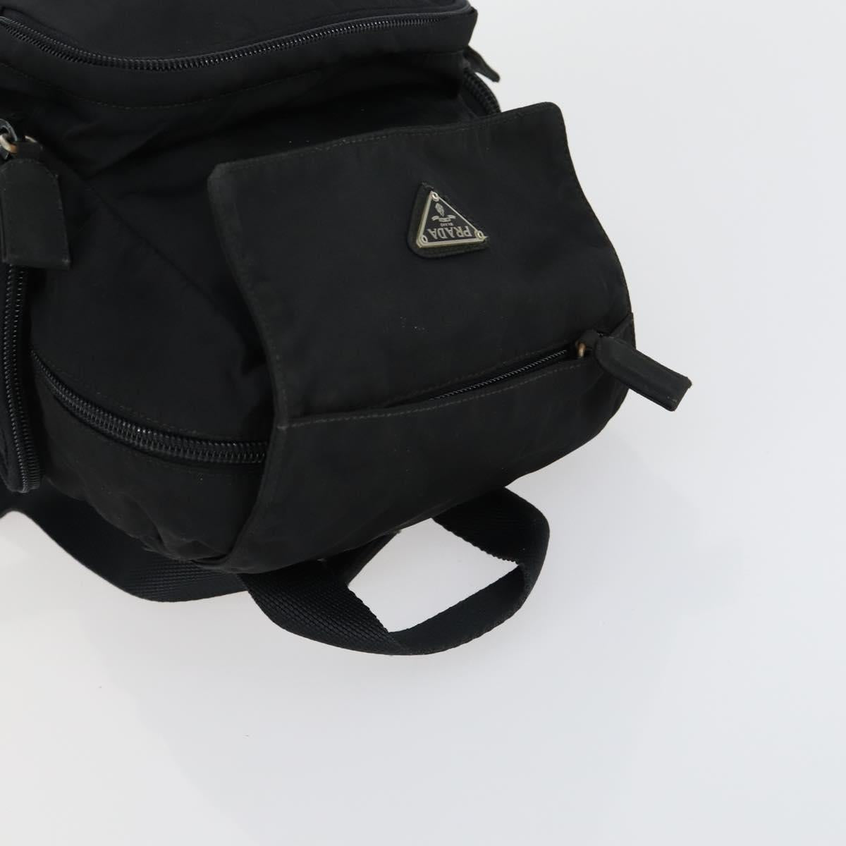 PRADA Hand Bag Nylon 3 Set Black Auth 151495