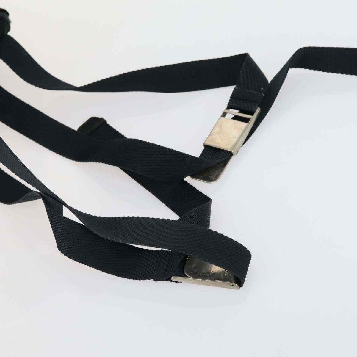 PRADA Hand Bag Nylon 3 Set Black Auth 151495