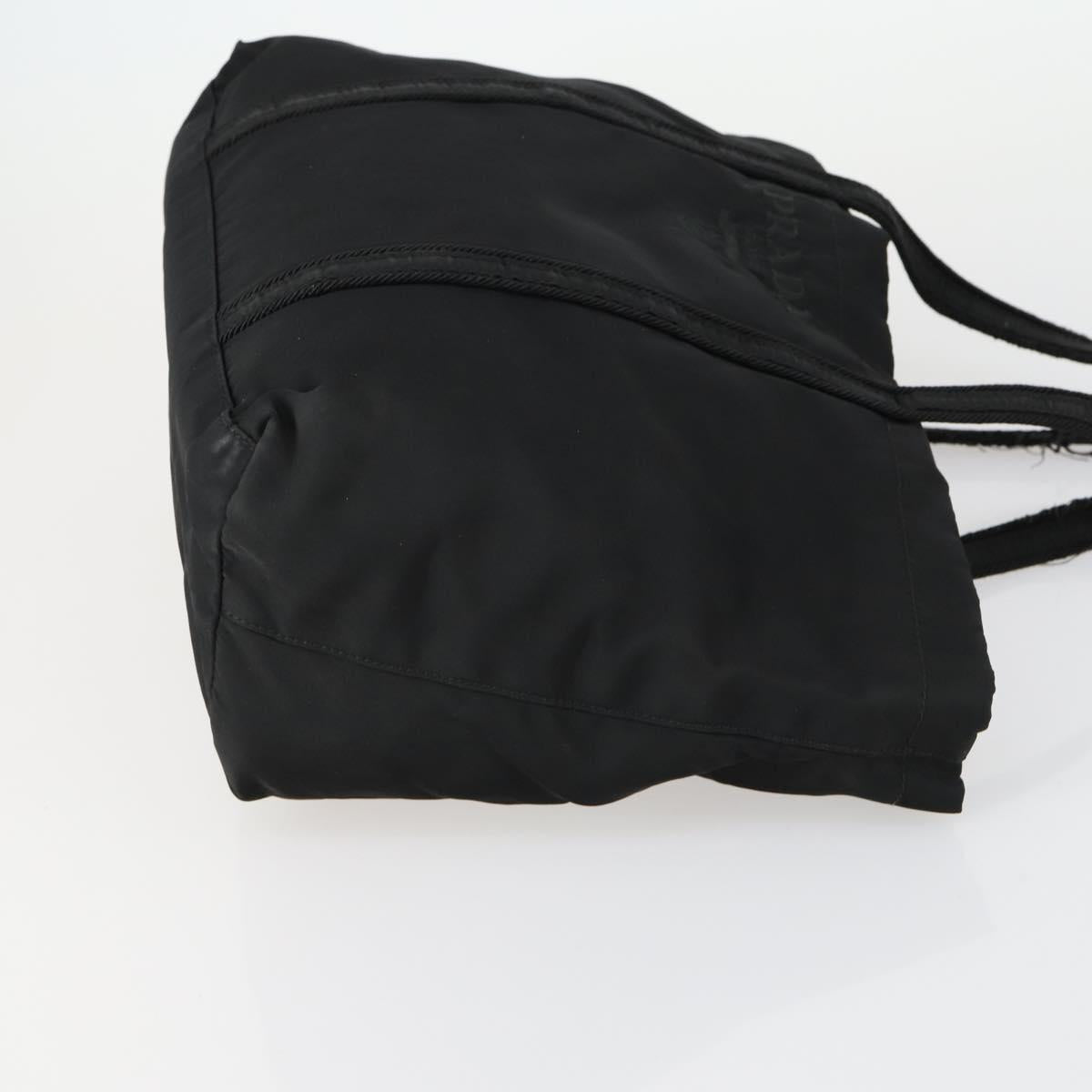 PRADA Hand Bag Nylon 3 Set Black Auth 151495