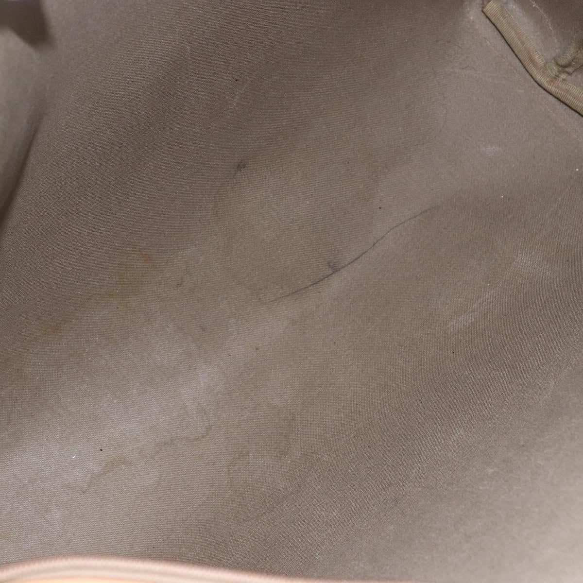 GUCCI Micro GG Supreme Tote Bag PVC Beige Gold 002 4868 39 Auth 151511