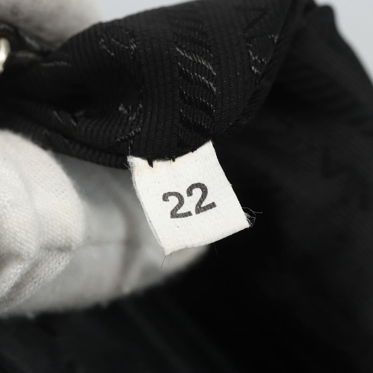 PRADA Tote Bag Nylon Green Silver Auth 151513