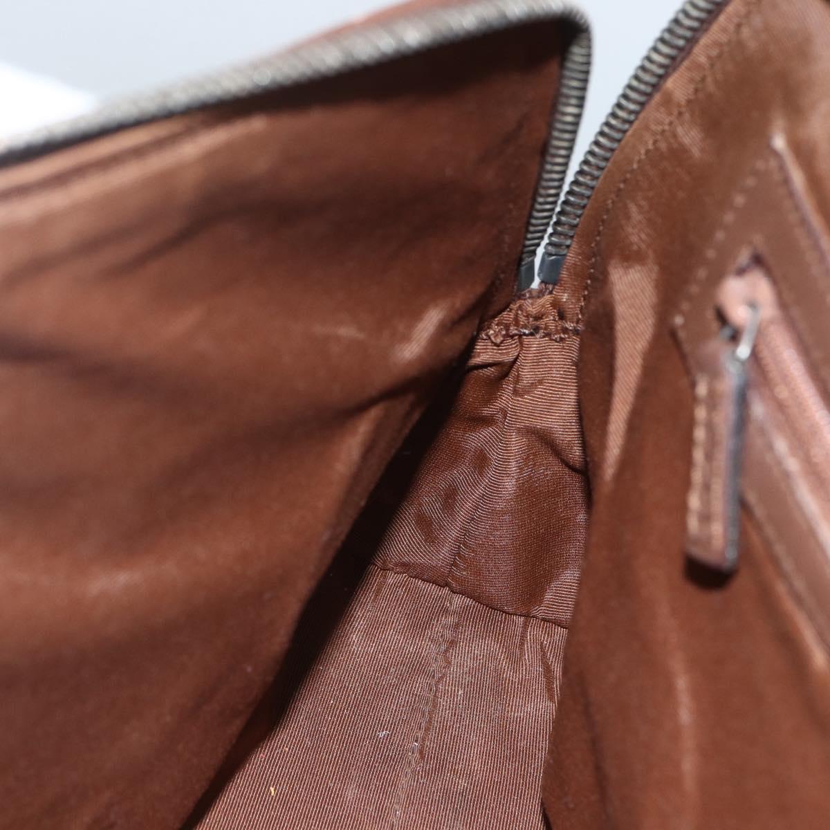 GUCCI GG Canvas Hand Bag Beige 001 4283 Auth 151530