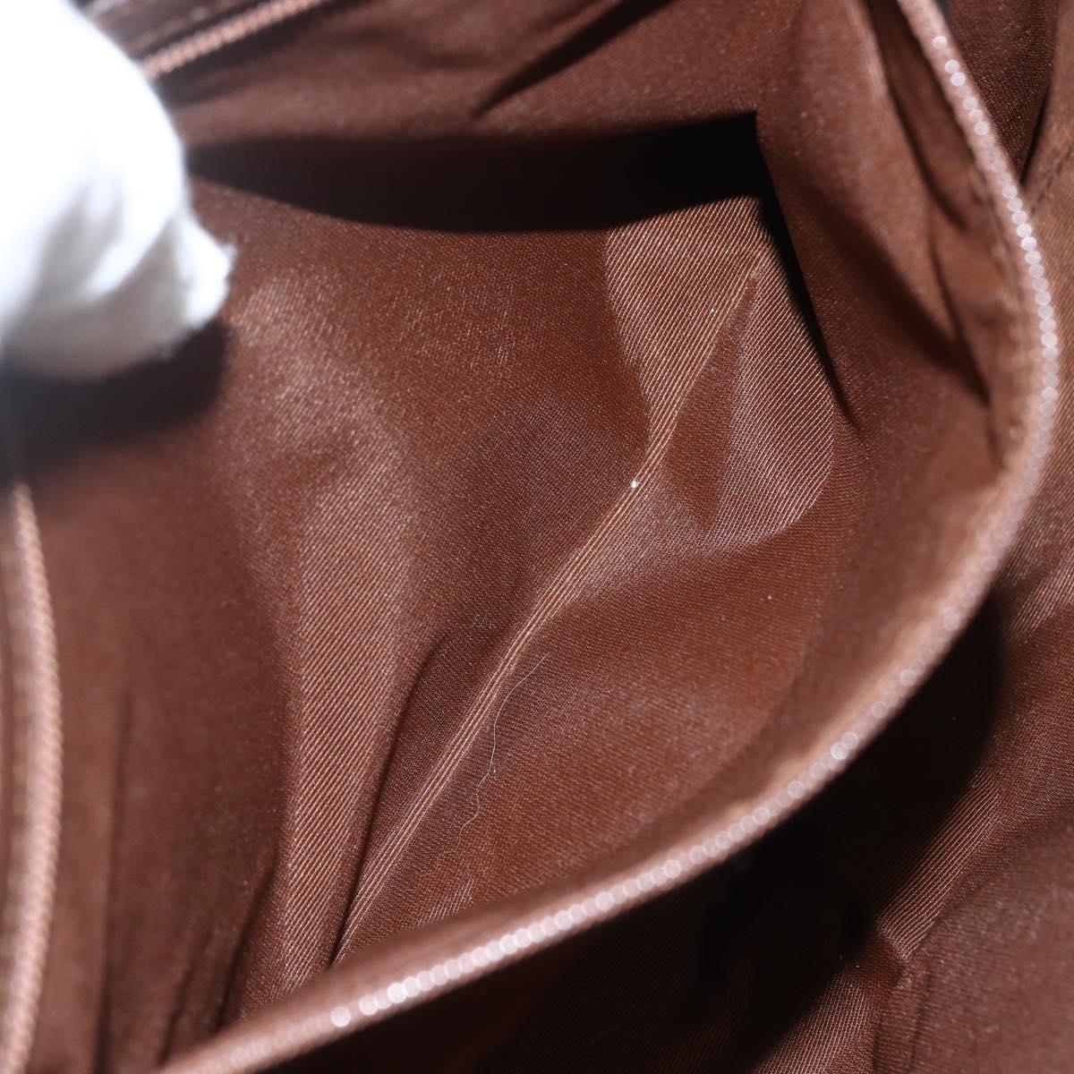 GUCCI GG Canvas Hand Bag Beige 001 4283 Auth 151530