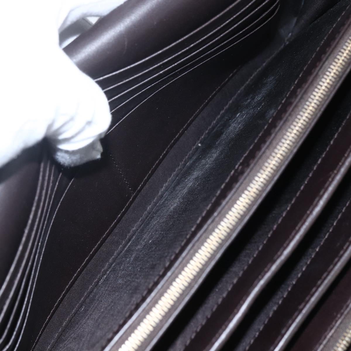 GUCCI GG Supreme Clutch Bag PVC Beige Gold 386852 Auth 151549