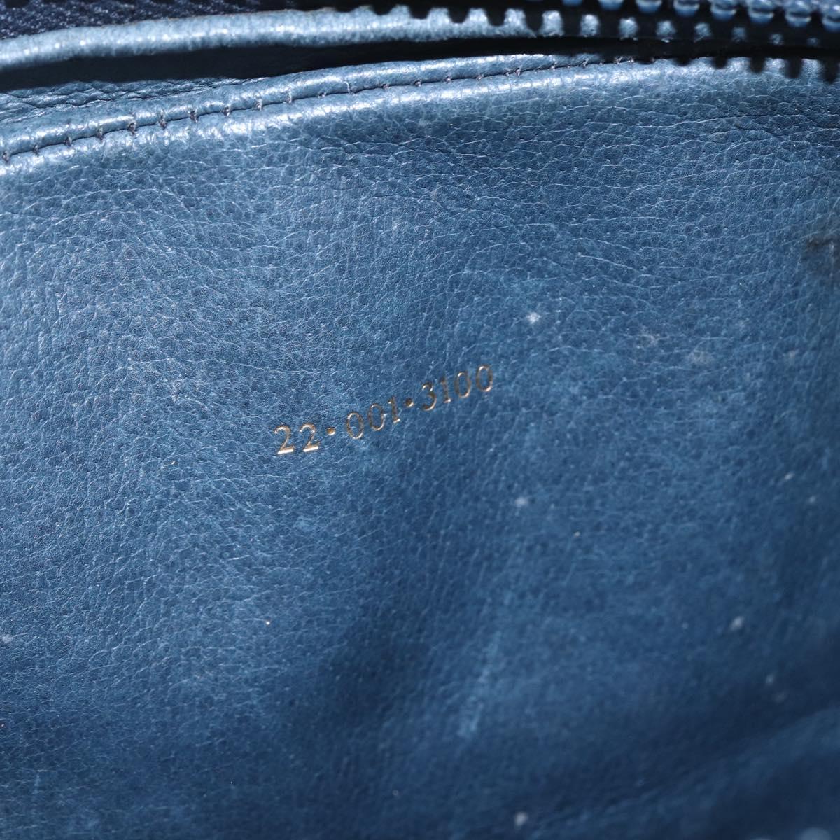 GUCCI GG Supreme Shoulder Bag PVC Navy Auth 151552