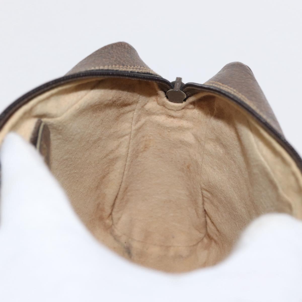 GUCCI GG Supreme Web Sherry Line Bag PVC Beige Gold 32 02 004 Auth 151575