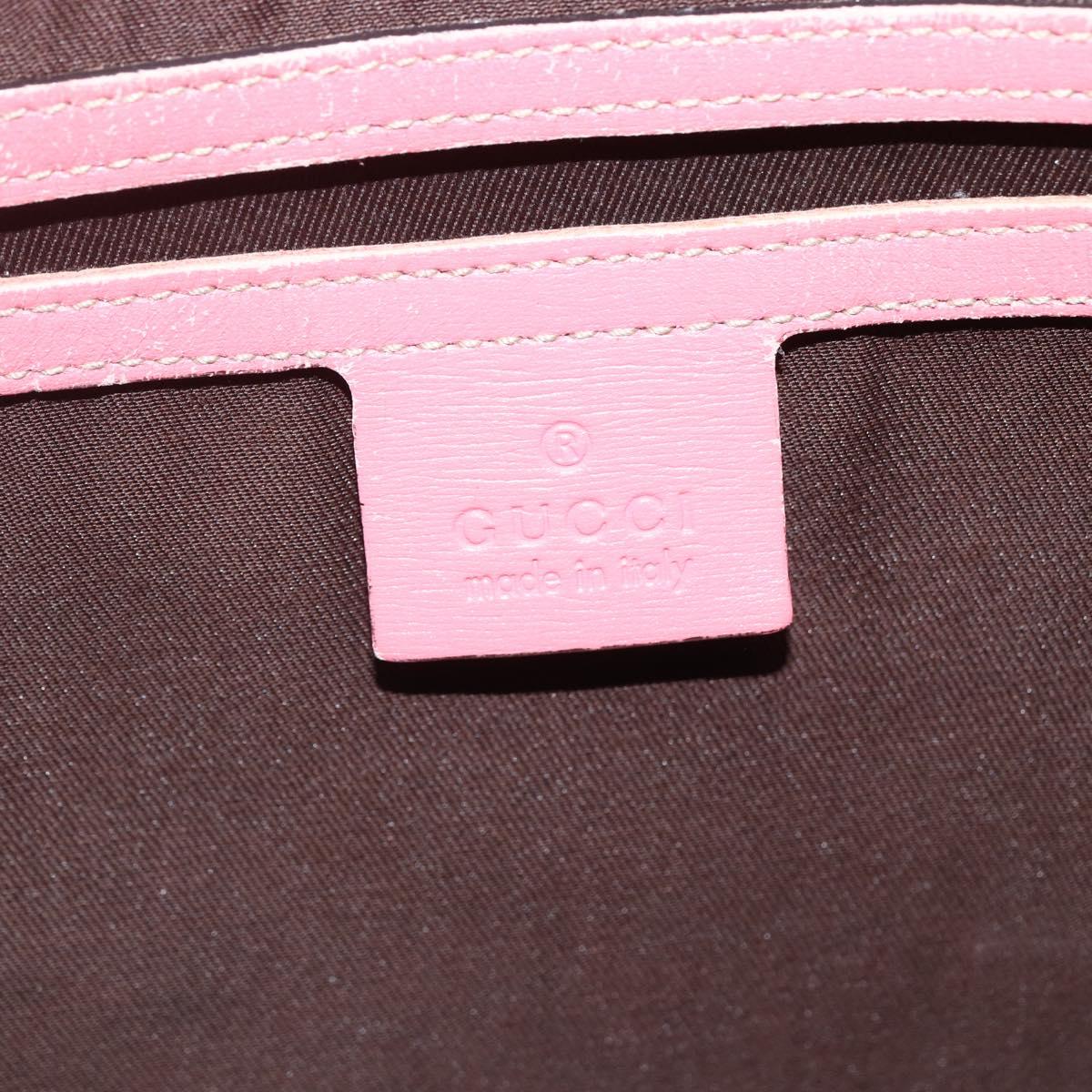 GUCCI GG Supreme Tote Bag PVC Beige Gold 197953 Auth 151580