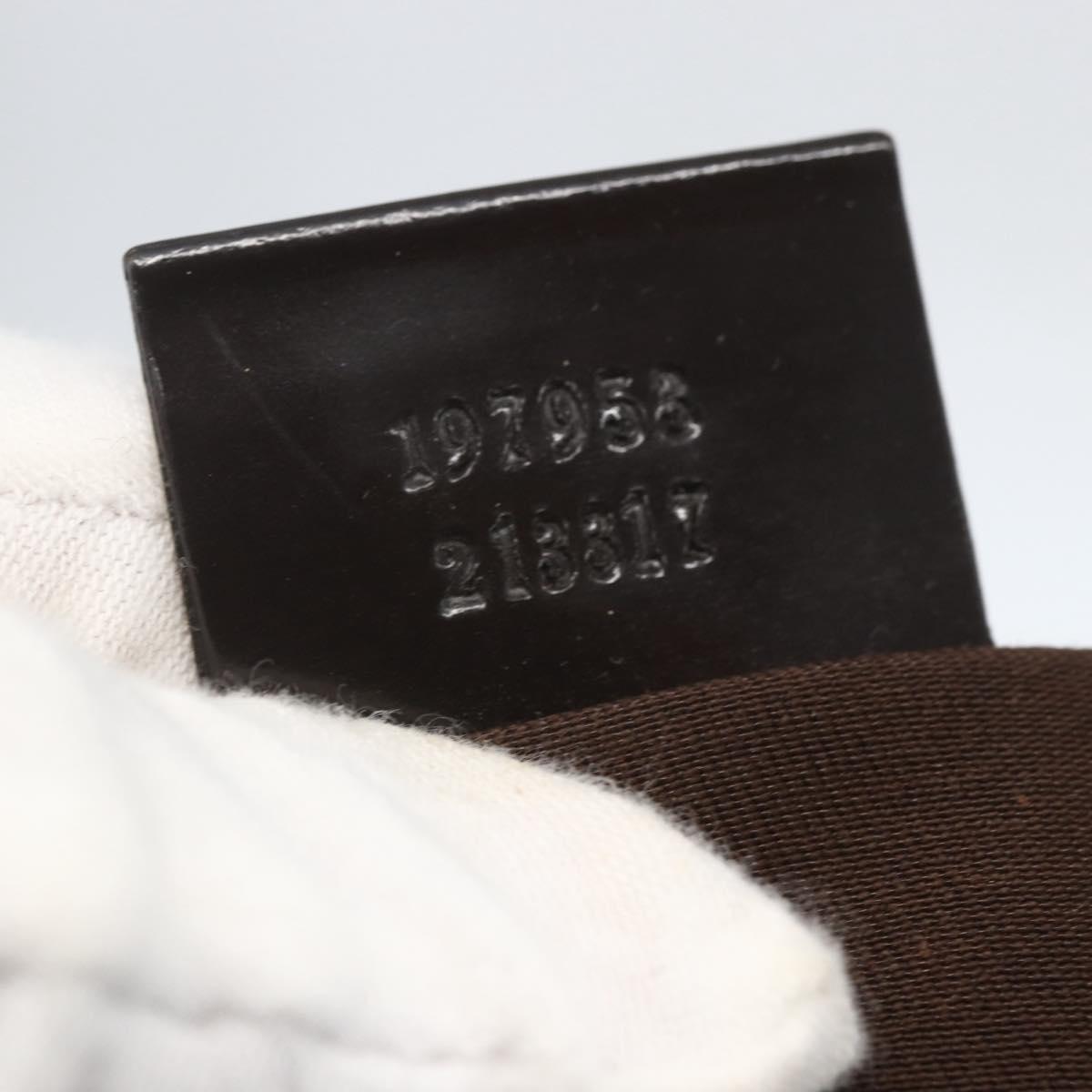 GUCCI GG Supreme Tote Bag PVC Beige Gold 197953 Auth 151584