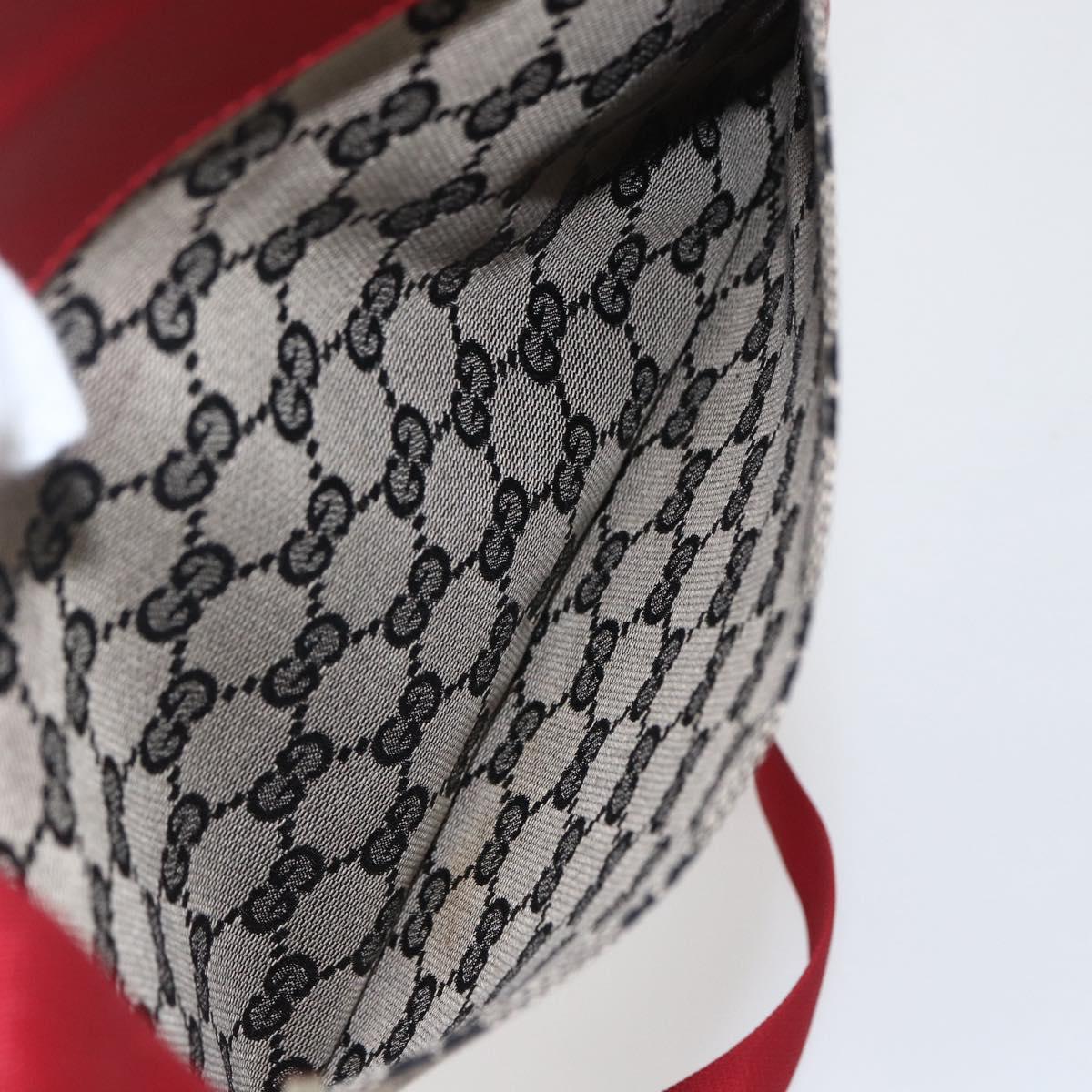 GUCCI GG Canvas Shoulder Bag Beige Gold 019 0348 Auth 151586