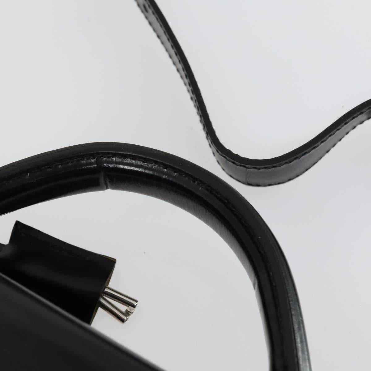 Salvatore Ferragamo Business Bag Leather 2way Black Auth 151628