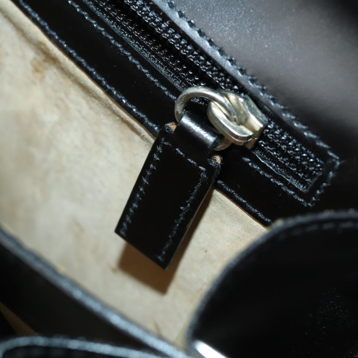 Salvatore Ferragamo Business Bag Leather 2way Black Auth 151628