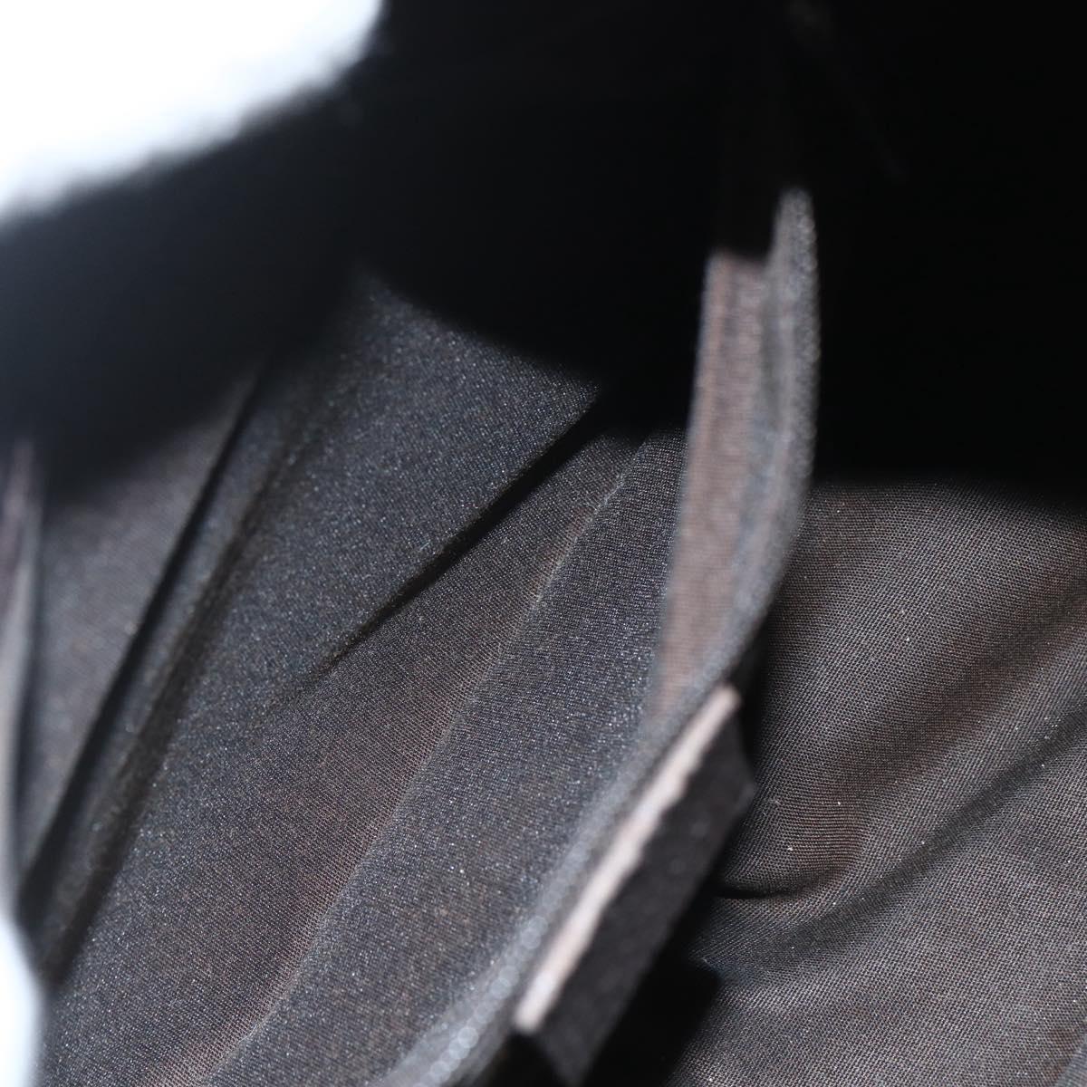 GUCCI Guccissima Shoulder Bag Canvas Brown Gold 257265 Auth 151646