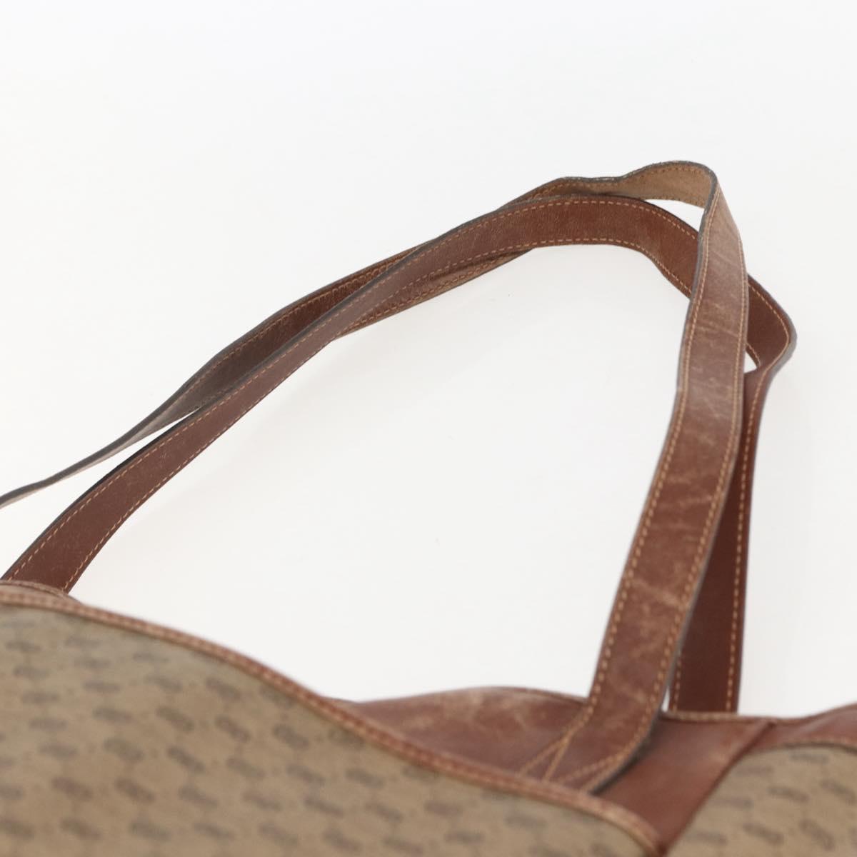 GUCCI Micro GG Supreme Tote Bag PVC Leather Beige Gold 002 115 0135 Auth 151663