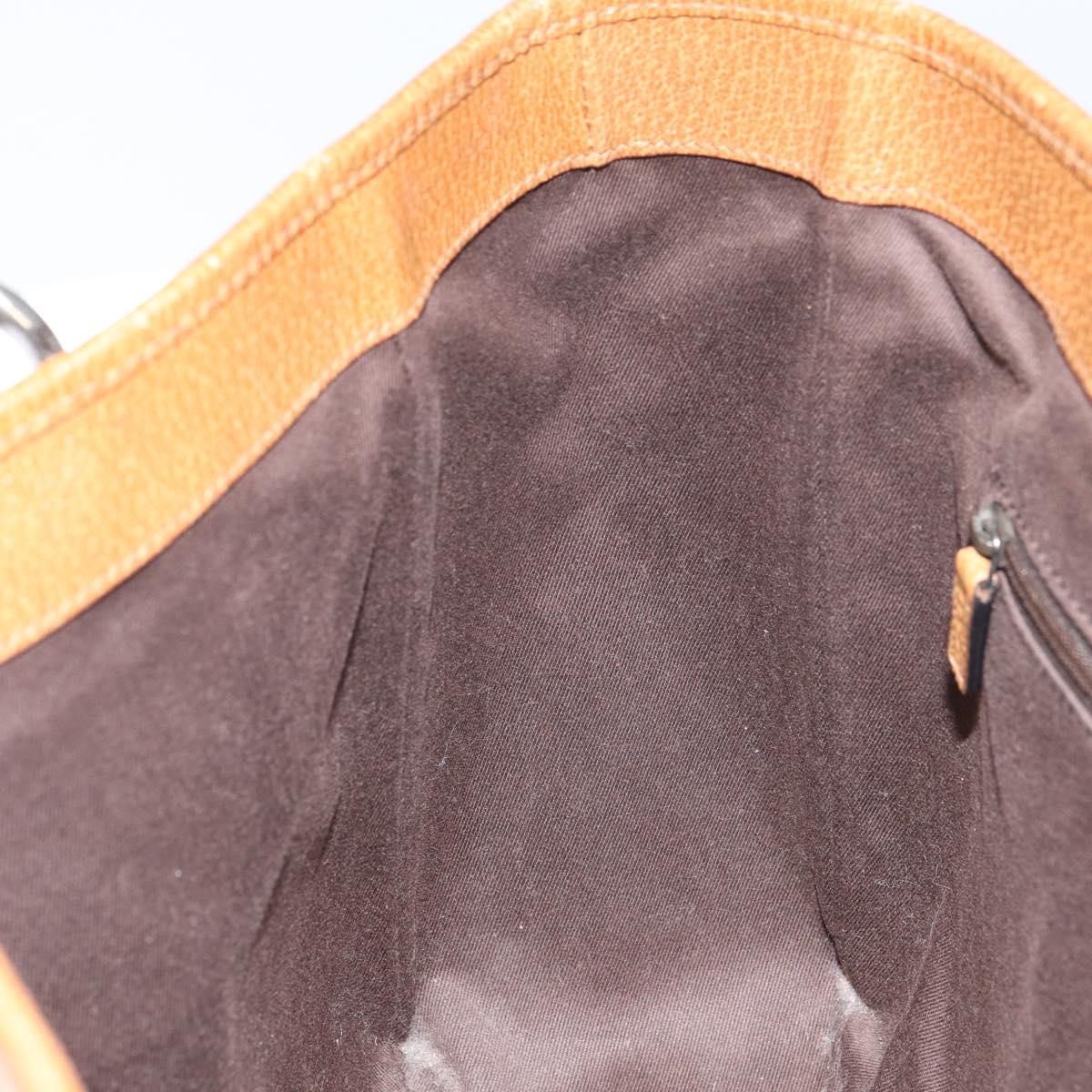 GUCCI GG Canvas Tote Bag Pink Silver 113019 Auth 151664