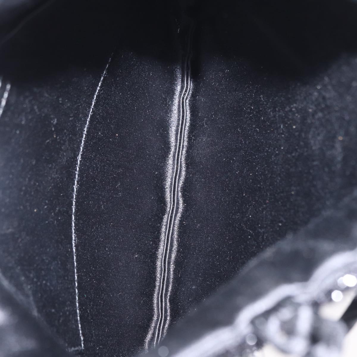 PRADA Hand Bag Nylon Black Auth 151666