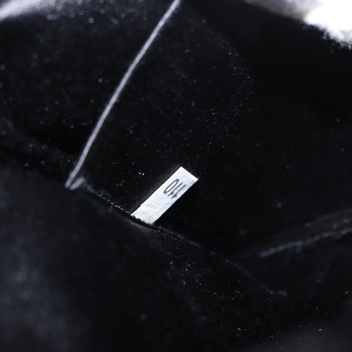 PRADA Hand Bag Nylon Black Auth 151666