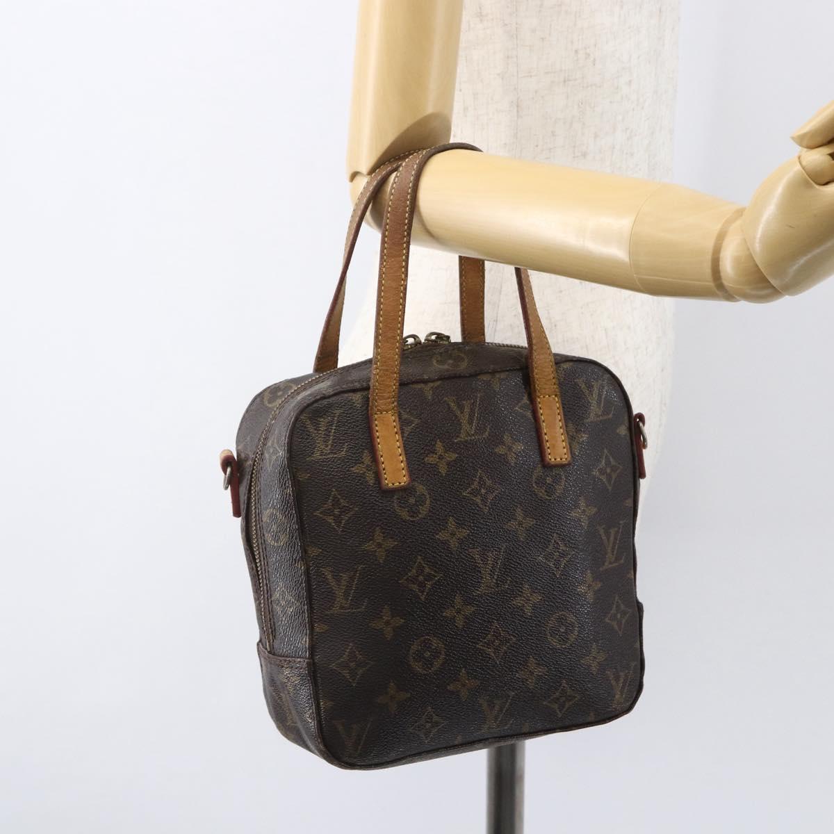 LOUIS VUITTON Monogram Spontini Hand Bag M47500 LV Auth 151680