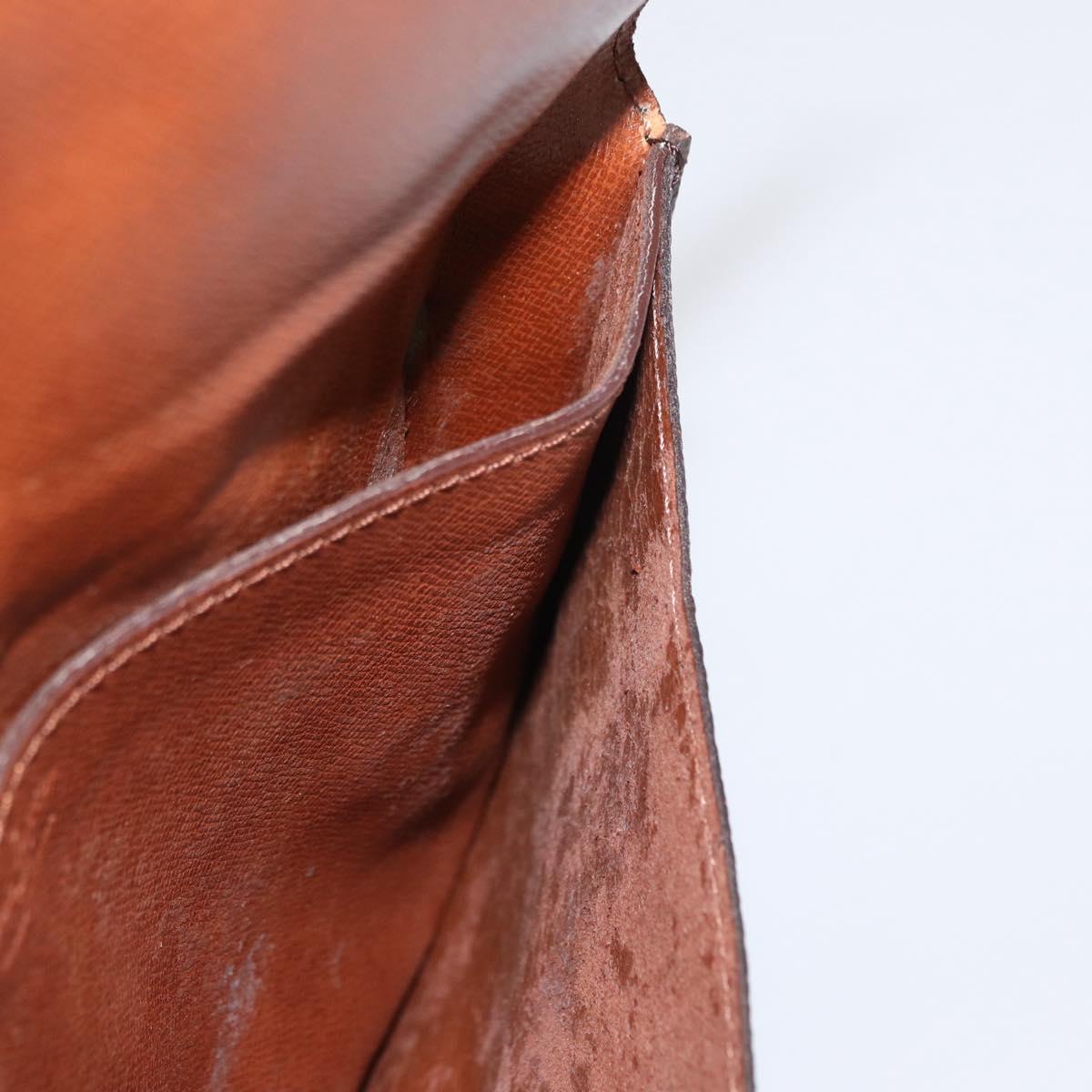 LOUIS VUITTON Monogram Double Rabat Shoulder Bag M51815 LV Auth 151698