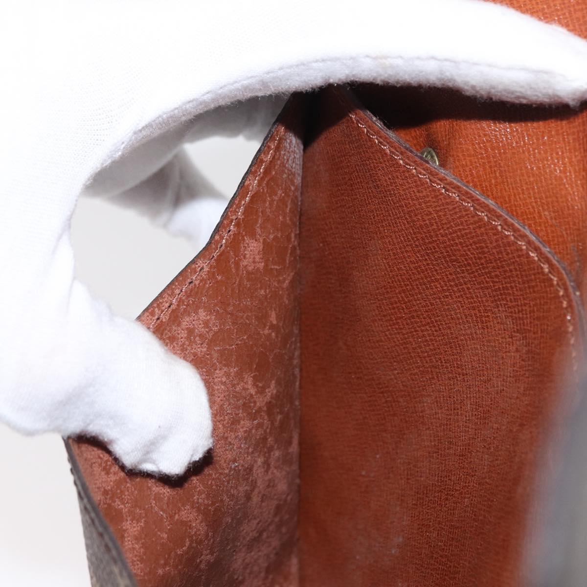 LOUIS VUITTON Monogram Double Rabat Shoulder Bag M51815 LV Auth 151698