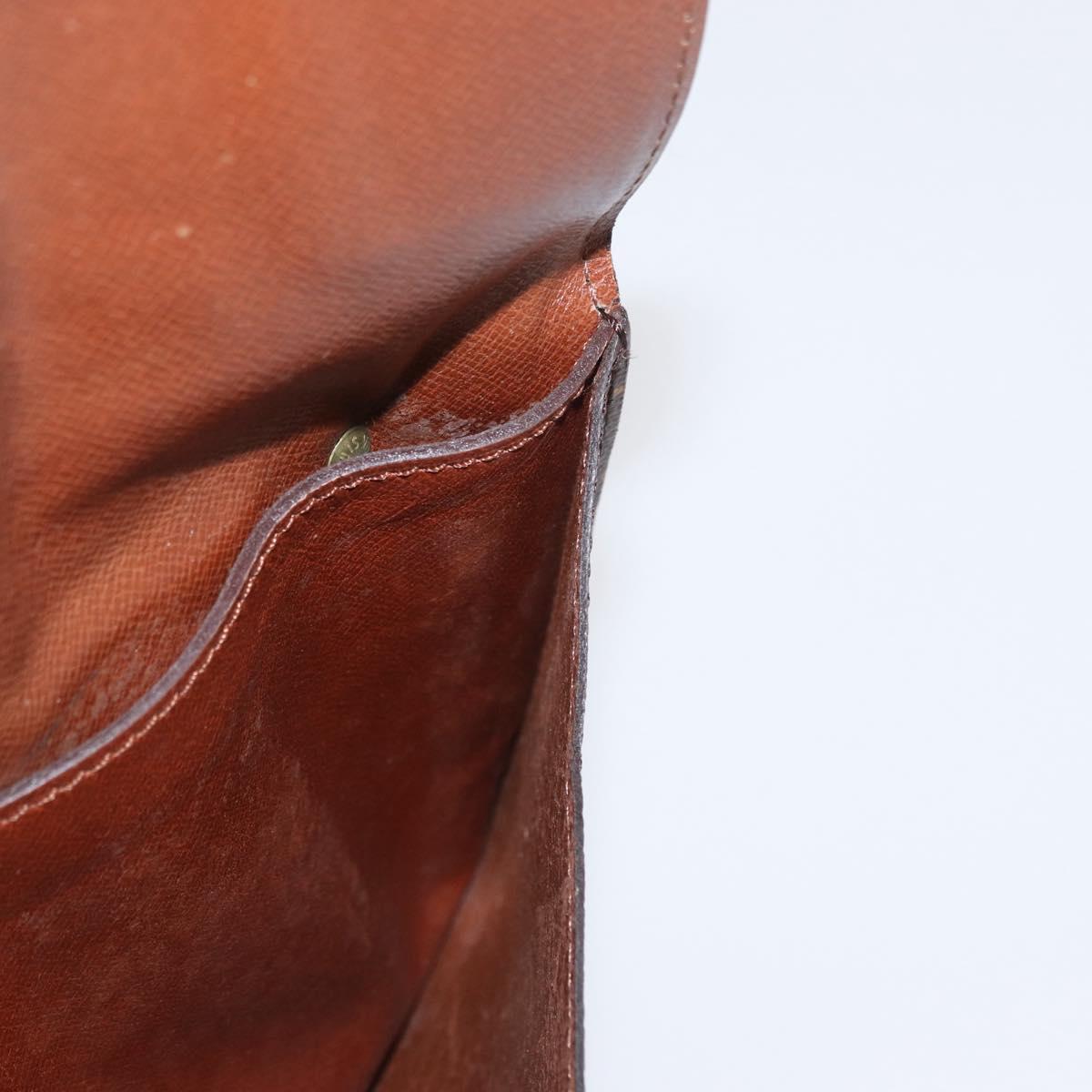 LOUIS VUITTON Monogram Double Rabat Shoulder Bag M51815 LV Auth 151698