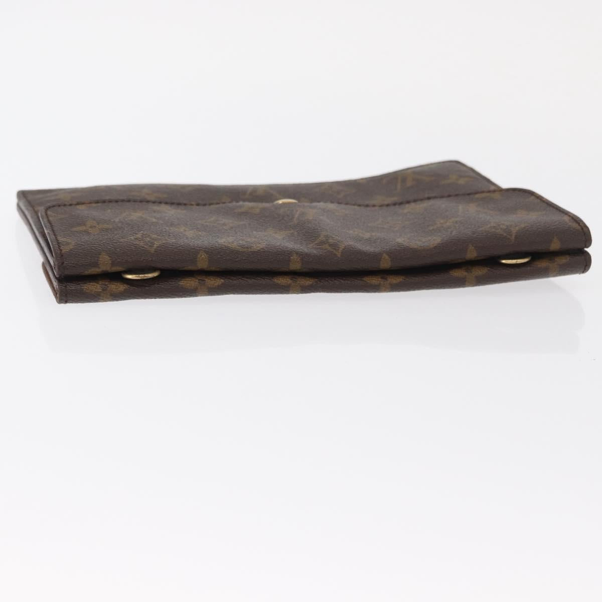 LOUIS VUITTON Monogram Double Rabat Shoulder Bag M51815 LV Auth 151698