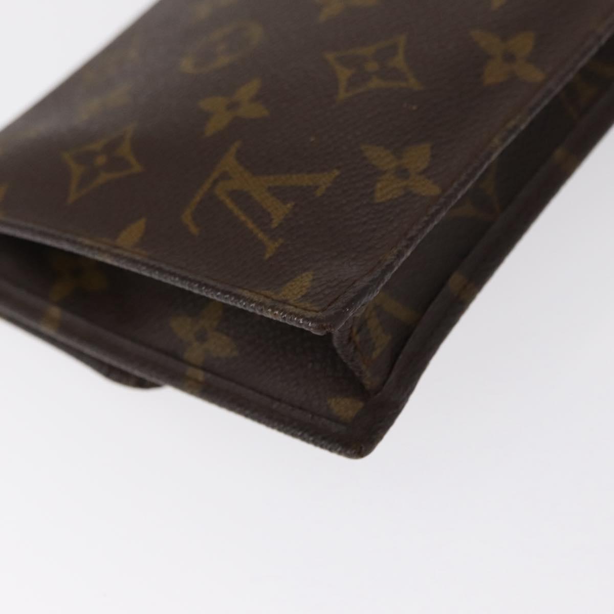 LOUIS VUITTON Monogram Pochette Rabat 20 Clutch Bag M51935 LV Auth 151707