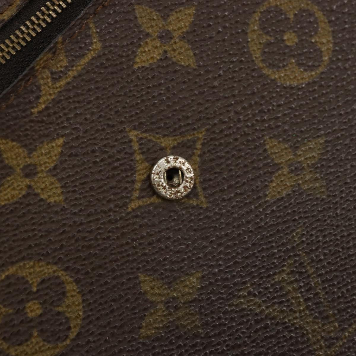 LOUIS VUITTON Monogram Pochette Rabat 20 Clutch Bag M51935 LV Auth 151707