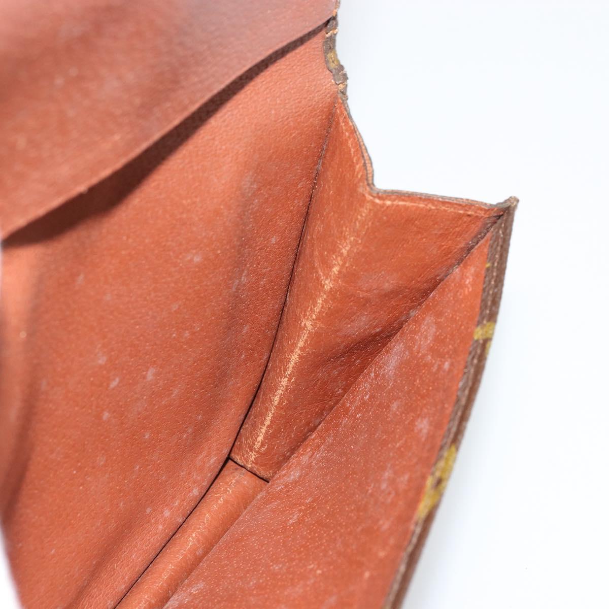 LOUIS VUITTON Monogram Pochette Rabat 20 Clutch Bag M51935 LV Auth 151707