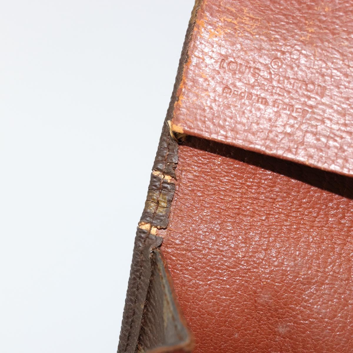 LOUIS VUITTON Monogram Pochette Rabat 20 Clutch Bag M51935 LV Auth 151707