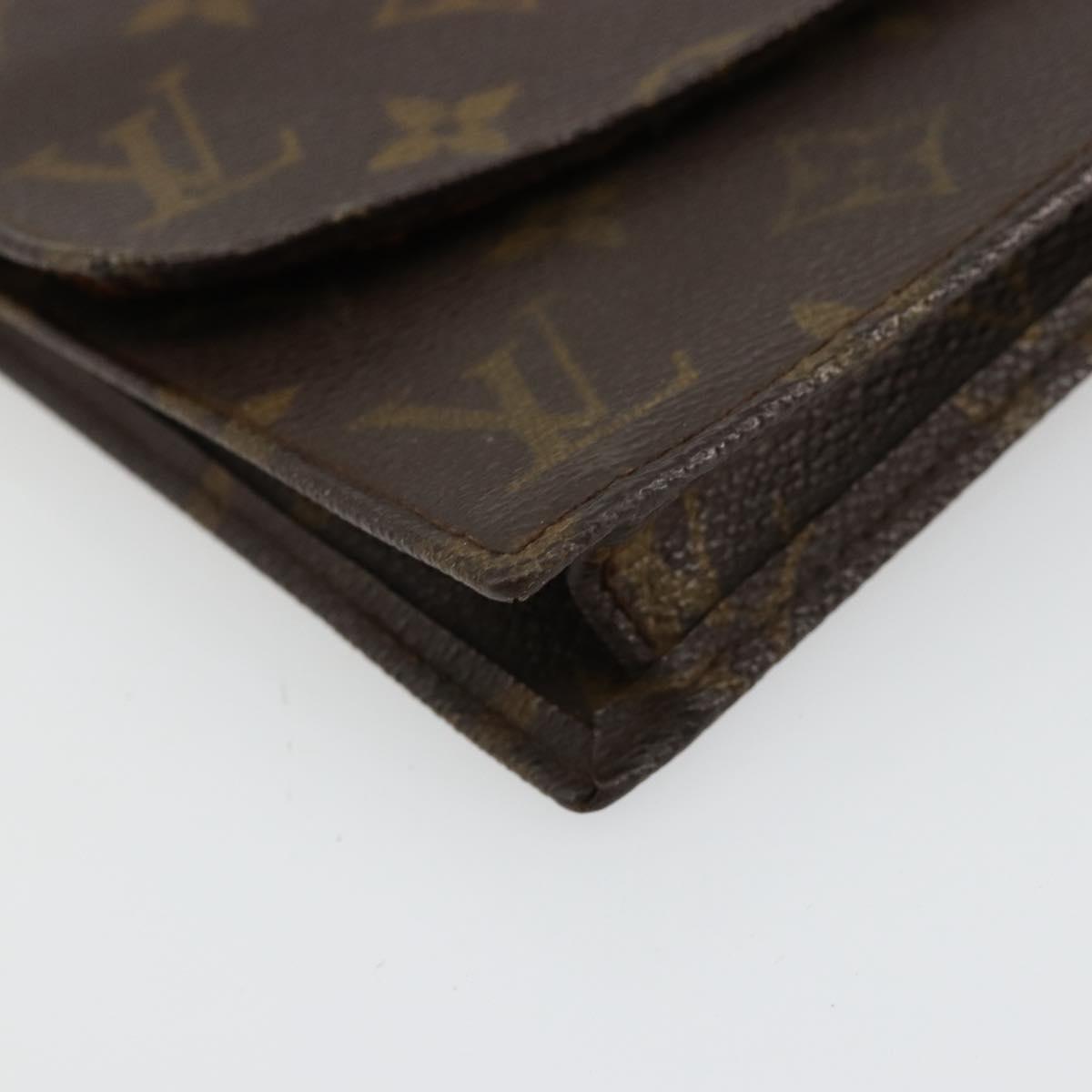 LOUIS VUITTON Monogram Pochette Rabat 20 Clutch Bag M51935 LV Auth 151707