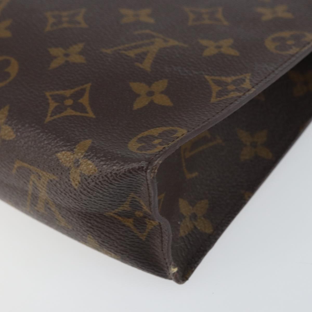 LOUIS VUITTON Monogram Poche Toilette 26 Pouch M47542 LV Auth 151709