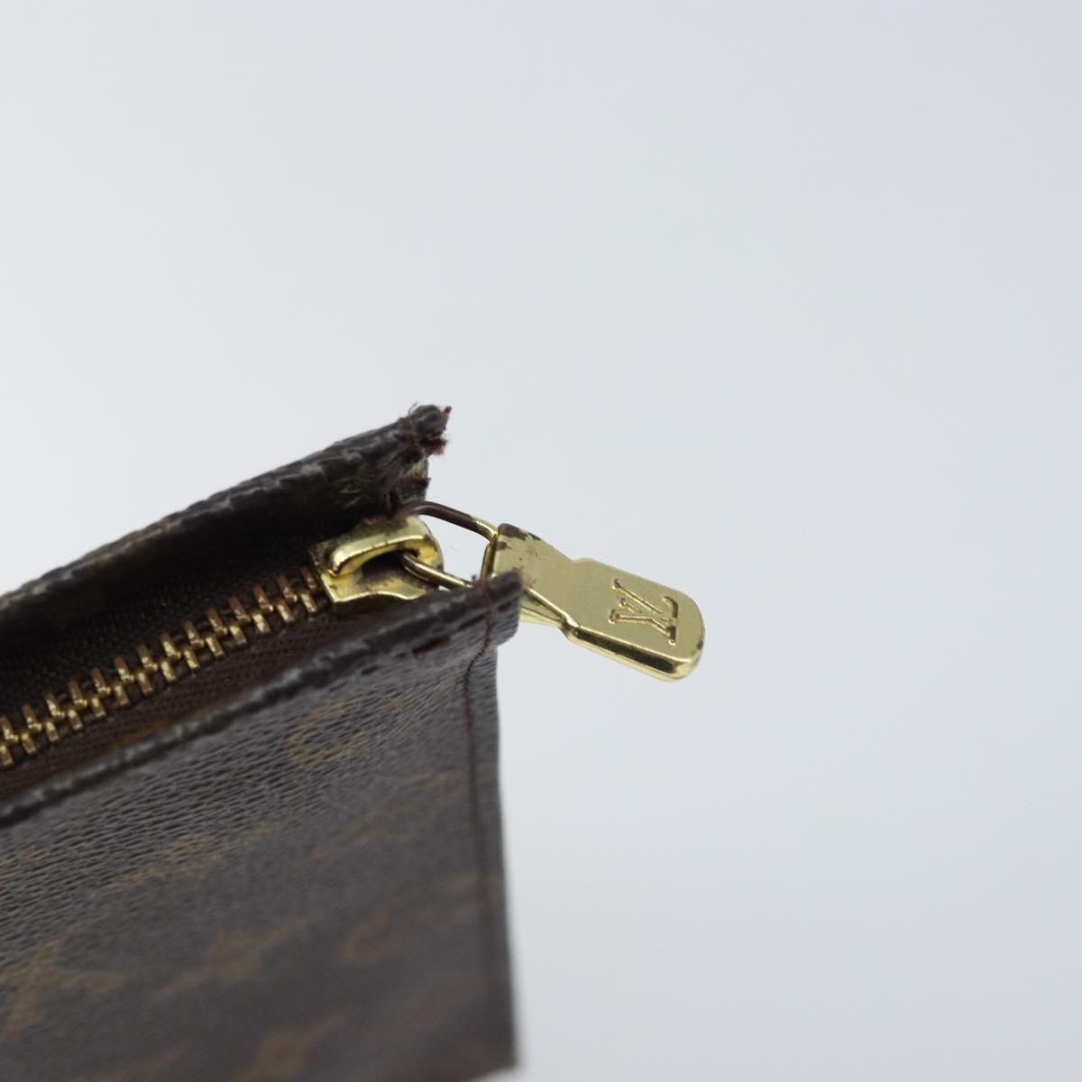 LOUIS VUITTON Monogram Poche Toilette 26 Pouch M47542 LV Auth 151709