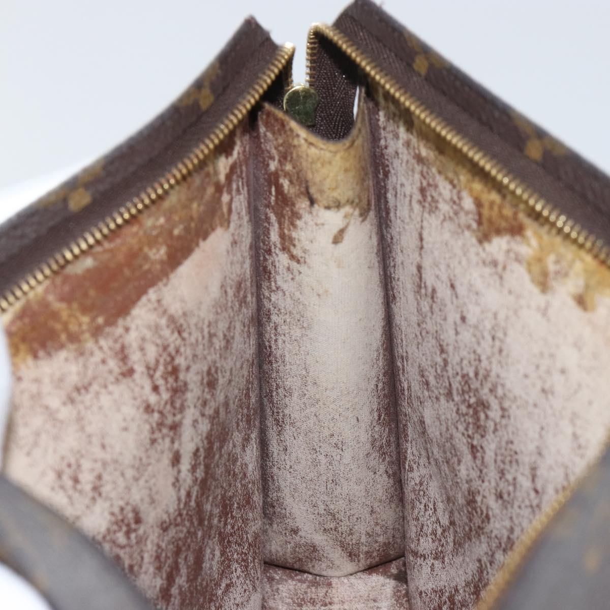 LOUIS VUITTON Monogram Poche Toilette 26 Pouch M47542 LV Auth 151709