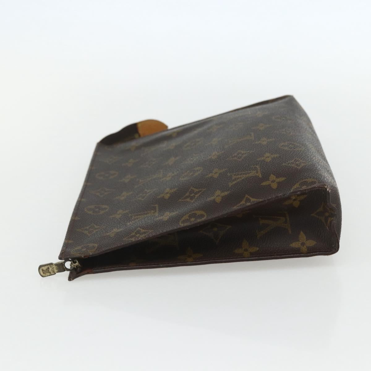 LOUIS VUITTON Monogram Poche Toilette 26 Pouch M47542 LV Auth 151710