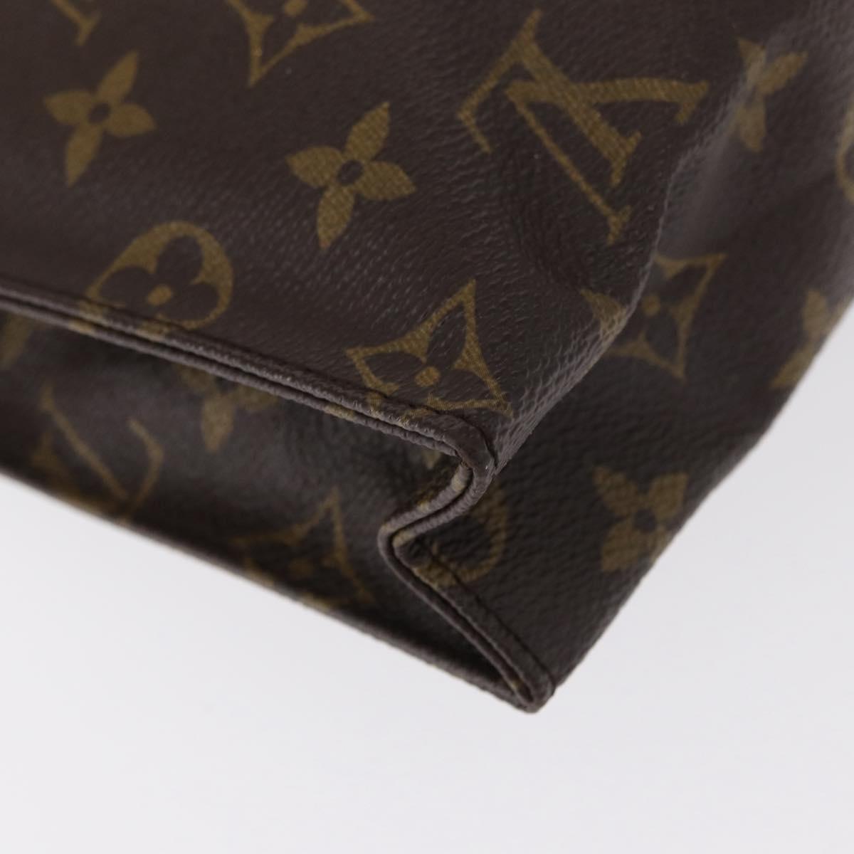 LOUIS VUITTON Monogram Poche Toilette 26 Pouch M47542 LV Auth 151711