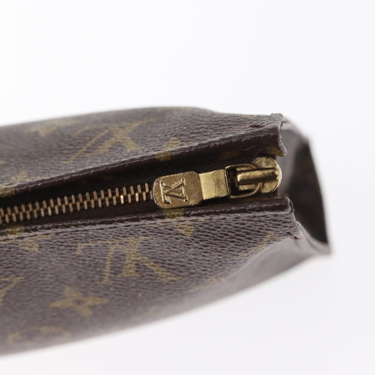 LOUIS VUITTON Monogram Poche Toilette 26 Pouch M47542 LV Auth 151711