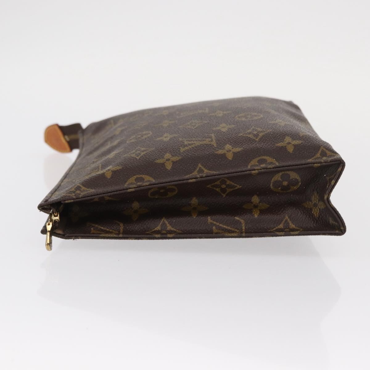 LOUIS VUITTON Monogram Poche Toilette 26 Pouch M47542 LV Auth 151711