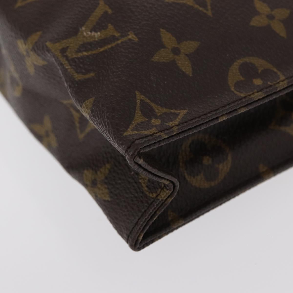 LOUIS VUITTON Monogram Poche Toilette 26 Pouch M47542 LV Auth 151711