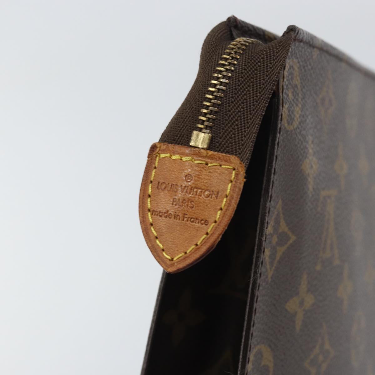 LOUIS VUITTON Monogram Poche Toilette 26 Pouch M47542 LV Auth 151730