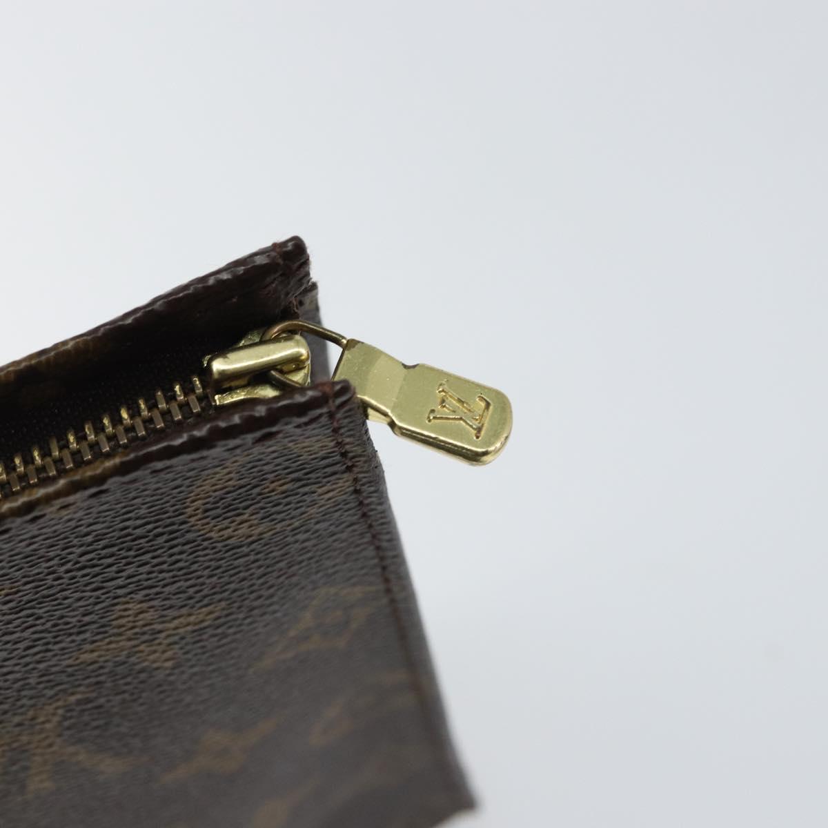 LOUIS VUITTON Monogram Poche Toilette 26 Pouch M47542 LV Auth 151730