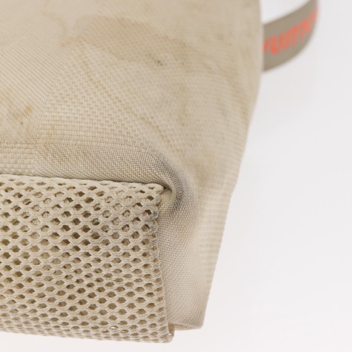 LOUIS VUITTON Damier Geant LV Cup Weatherly Bag White M80637 LV Auth 151732