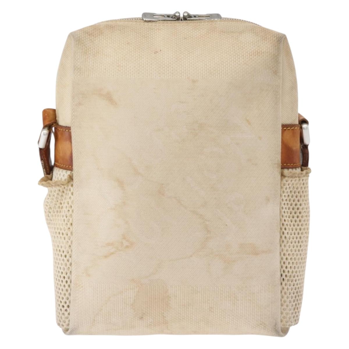 LOUIS VUITTON Damier Geant LV Cup Weatherly Bag White M80637 LV Auth 151732
