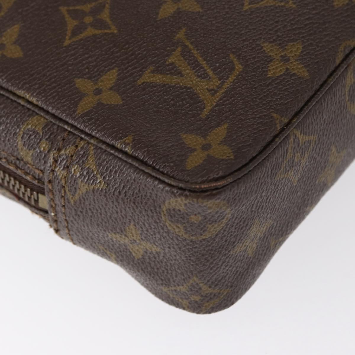 LOUIS VUITTON Monogram Trousse Toilette 23 Clutch Bag M47524 LV Auth 151734