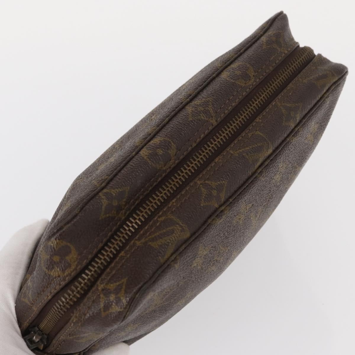 LOUIS VUITTON Monogram Trousse Toilette 23 Clutch Bag M47524 LV Auth 151734