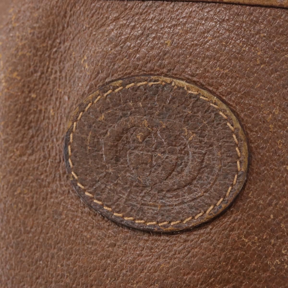 GUCCI GG Supreme Tote Bag PVC Beige Gold 002 123 0035 Auth 151735