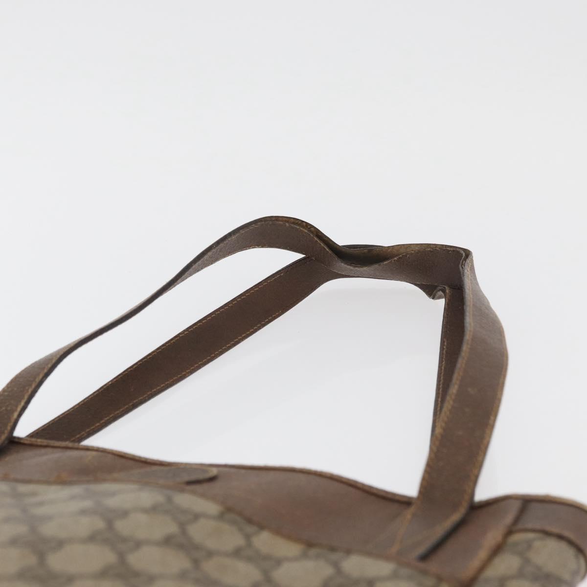 GUCCI GG Supreme Tote Bag PVC Beige Gold 002 123 0035 Auth 151735