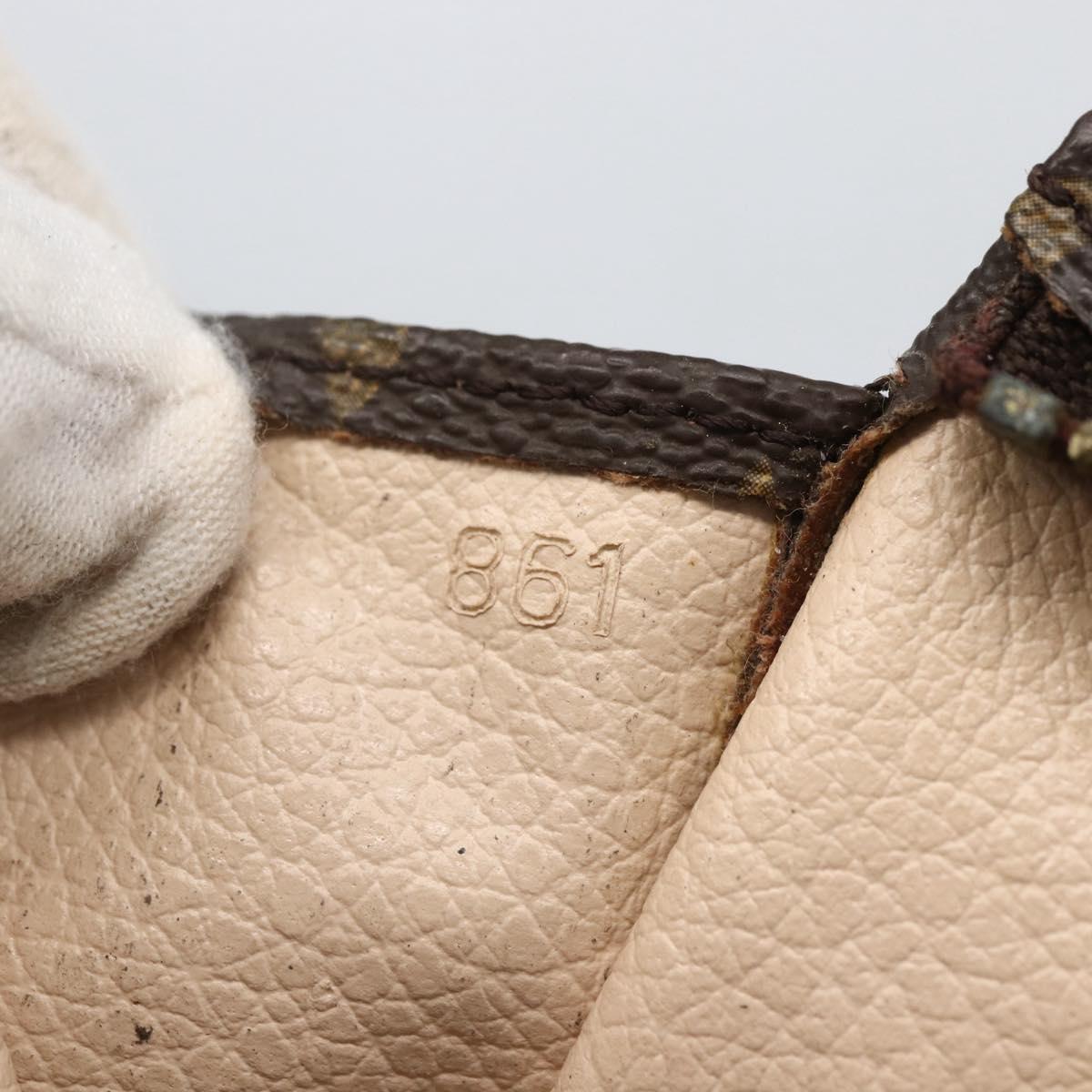 LOUIS VUITTON Monogram Poche Toilette 26 Pouch M47542 LV Auth 151736