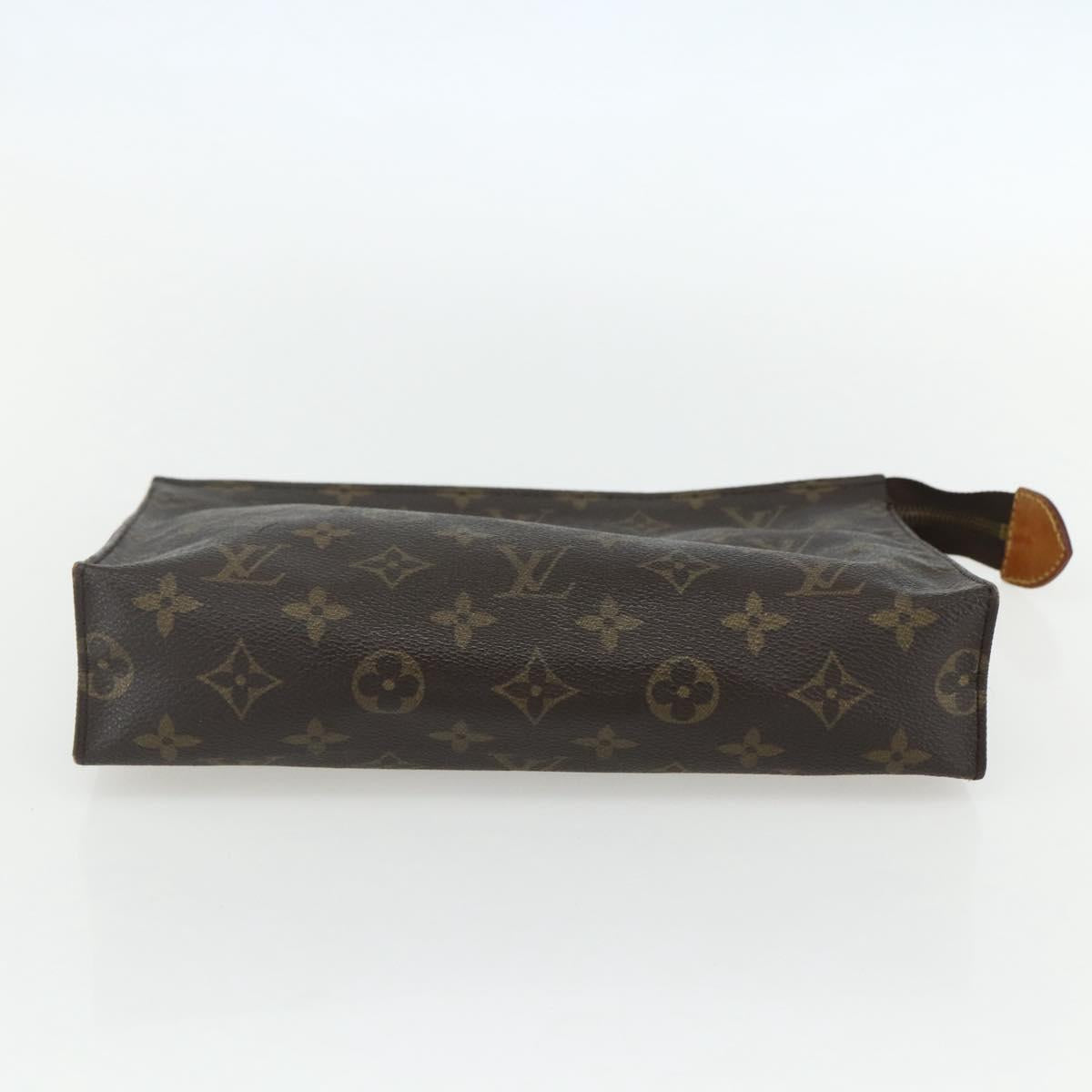 LOUIS VUITTON Monogram Poche Toilette 26 Pouch M47542 LV Auth 151741